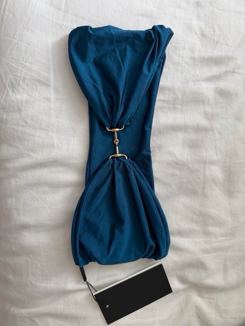 Indah Cleo bandeau bikini top